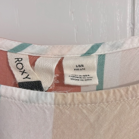 Roxy Striped Boho Style Jumpsuit - Picture 5 of 12